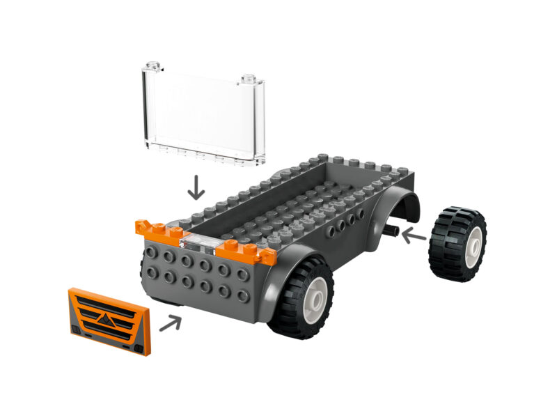 LEGO City Transportwagen voor motoren - 60491 - Afbeelding 3