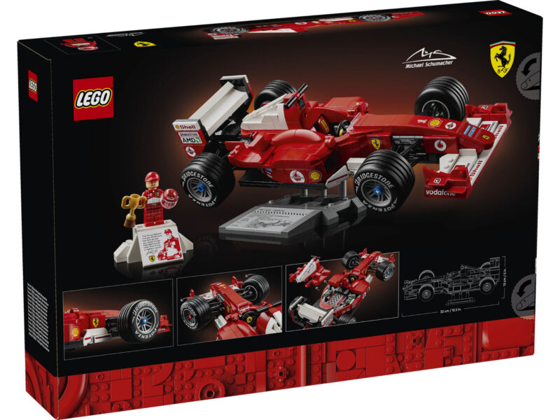 LEGO Icons Ferrari F2004 en Michael Schumacher - 11375 - Afbeelding 7