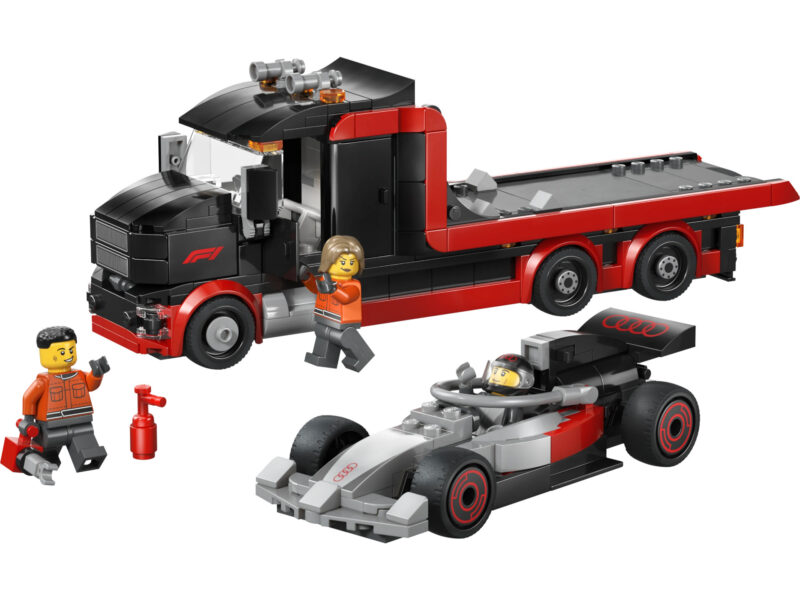 LEGO City F1 displaytruck met Audi F1 racewagen - 60493 - Afbeelding 6