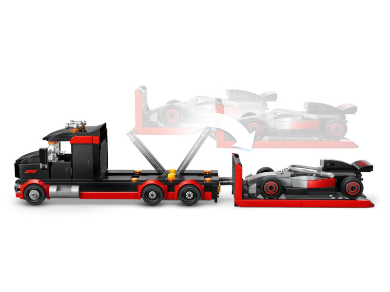 LEGO City F1 displaytruck met Audi F1 racewagen - 60493 - Afbeelding 3