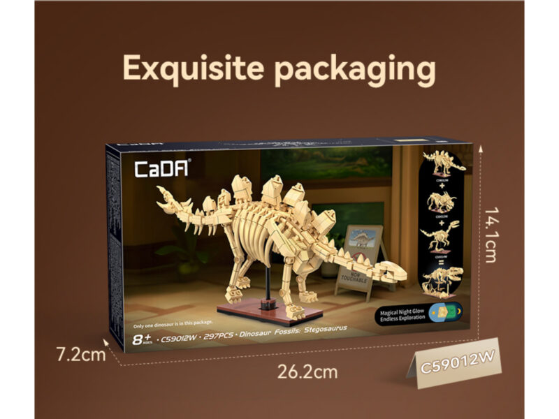 CADA Dinosaurus fossielen: Triceratops - C59013W - Afbeelding 9