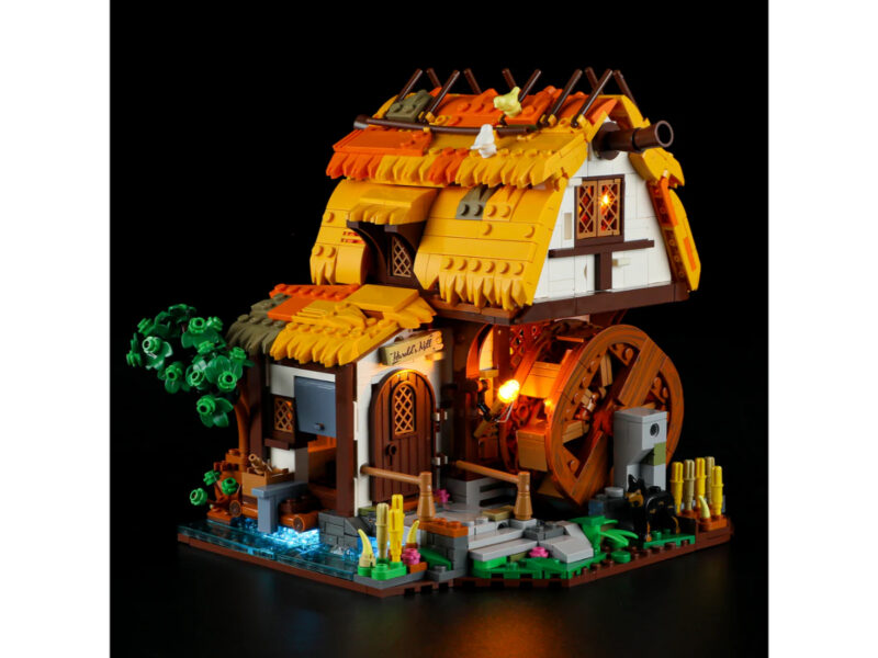 LUMIBRICKS Medieval Water Mill - L9061 - Afbeelding 2