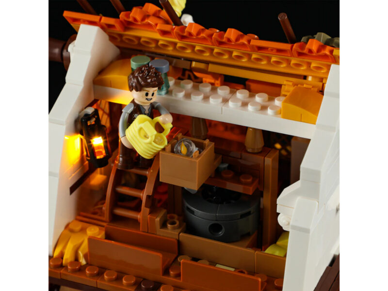 LUMIBRICKS Medieval Water Mill - L9061 - Afbeelding 10