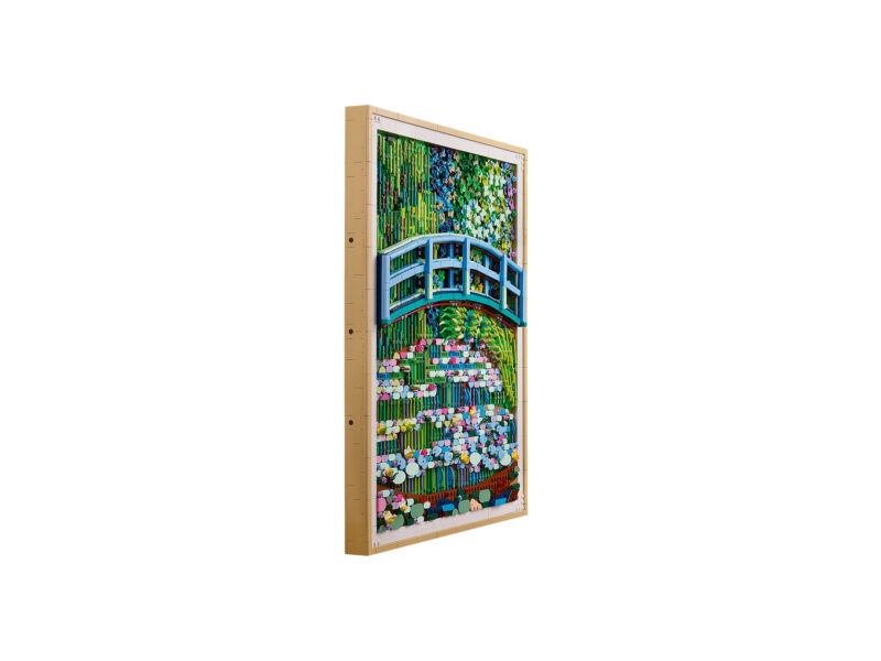 LEGO ART Claude Monet – Brug over een vijver met waterlelies - 31220 - Afbeelding 4