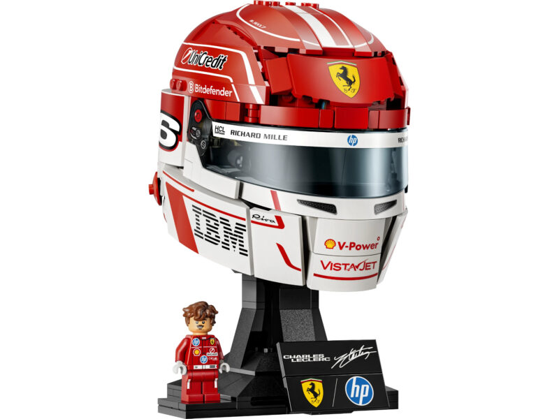 LEGO Editions Formula 1 Scuderia Ferrari HP helm van Charles Leclerc - 43014 - Afbeelding 6