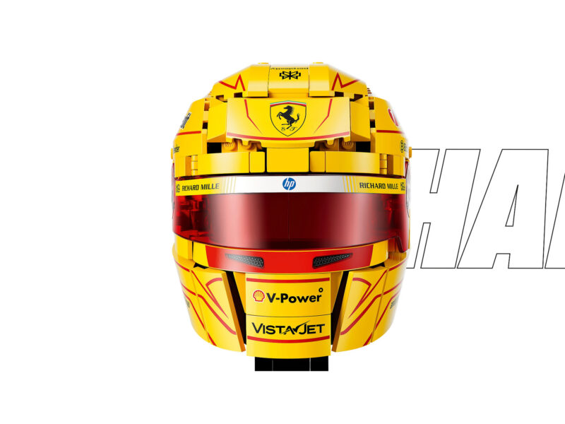 LEGO Editions Formula 1 Scuderia Ferrari HP helm van Lewis Hamilton - 43022 - Afbeelding 5