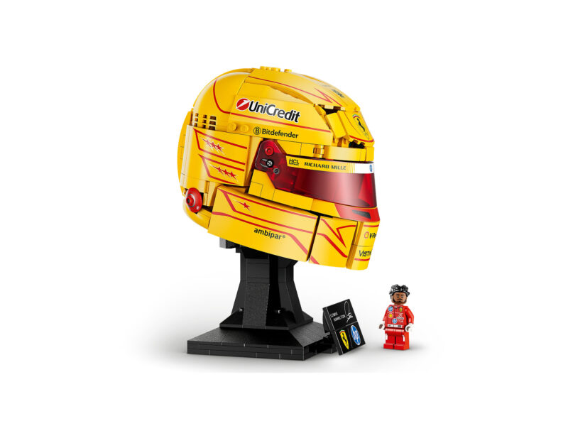 LEGO Editions Formula 1 Scuderia Ferrari HP helm van Lewis Hamilton - 43022 - Afbeelding 4