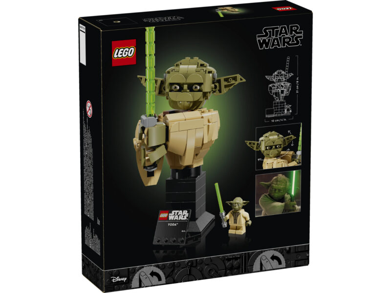 LEGO Star Wars Yoda buste - 75438 - Afbeelding 7