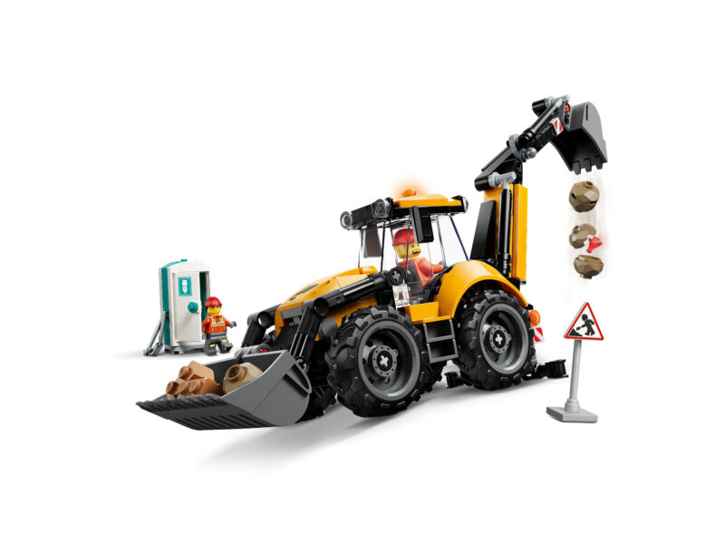 LEGO City Gele graaflaadmachine - 60480 - Afbeelding 2